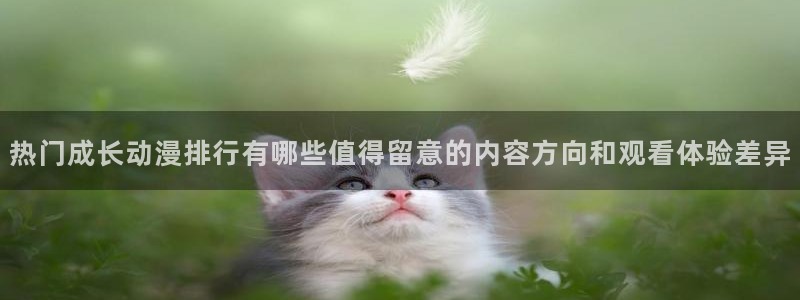 其他动漫之家动漫:热门成长动漫排行有哪些值得留意的内容方向和观看体验差异配图